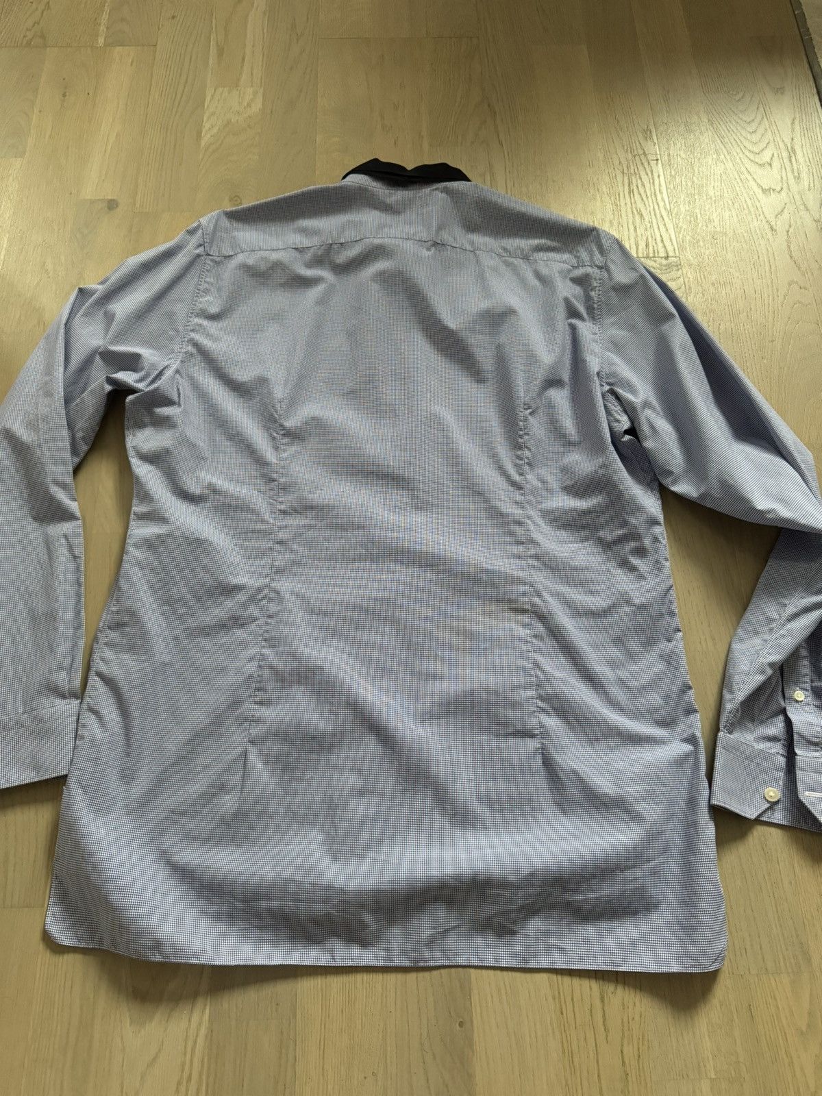 Lanvin LANVIN men shirt SEE REAL TAPE MEASUREMENTS IN PHOTOS Size US L / EU 52-54 / 3 - 10 Thumbnail