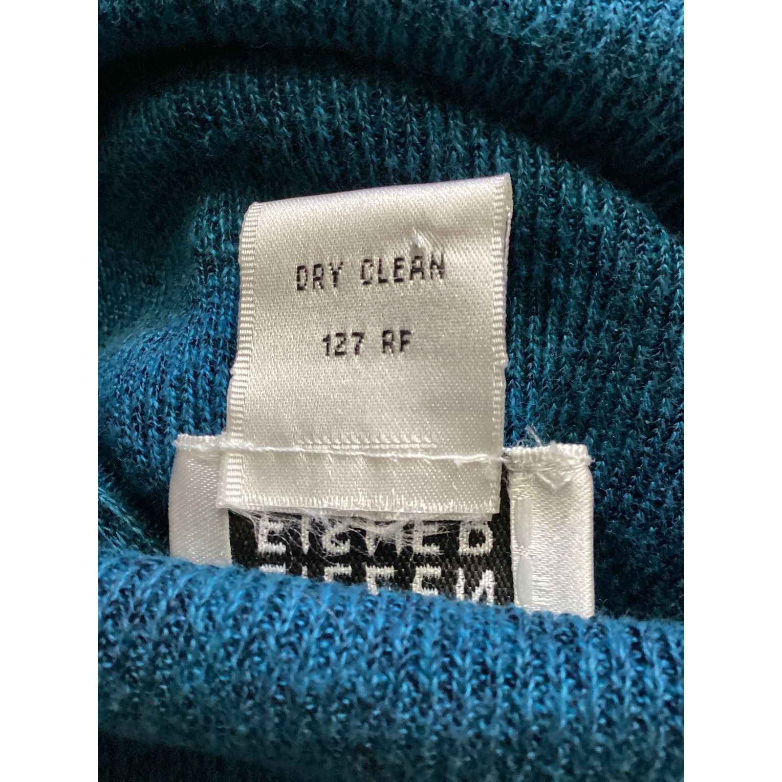 Eileen Fisher Eileen Fisher Petites Blue Cardigan Sweater 0/2 PP Stretch Size XS / US 0-2 / IT 36-38 - 6 Thumbnail