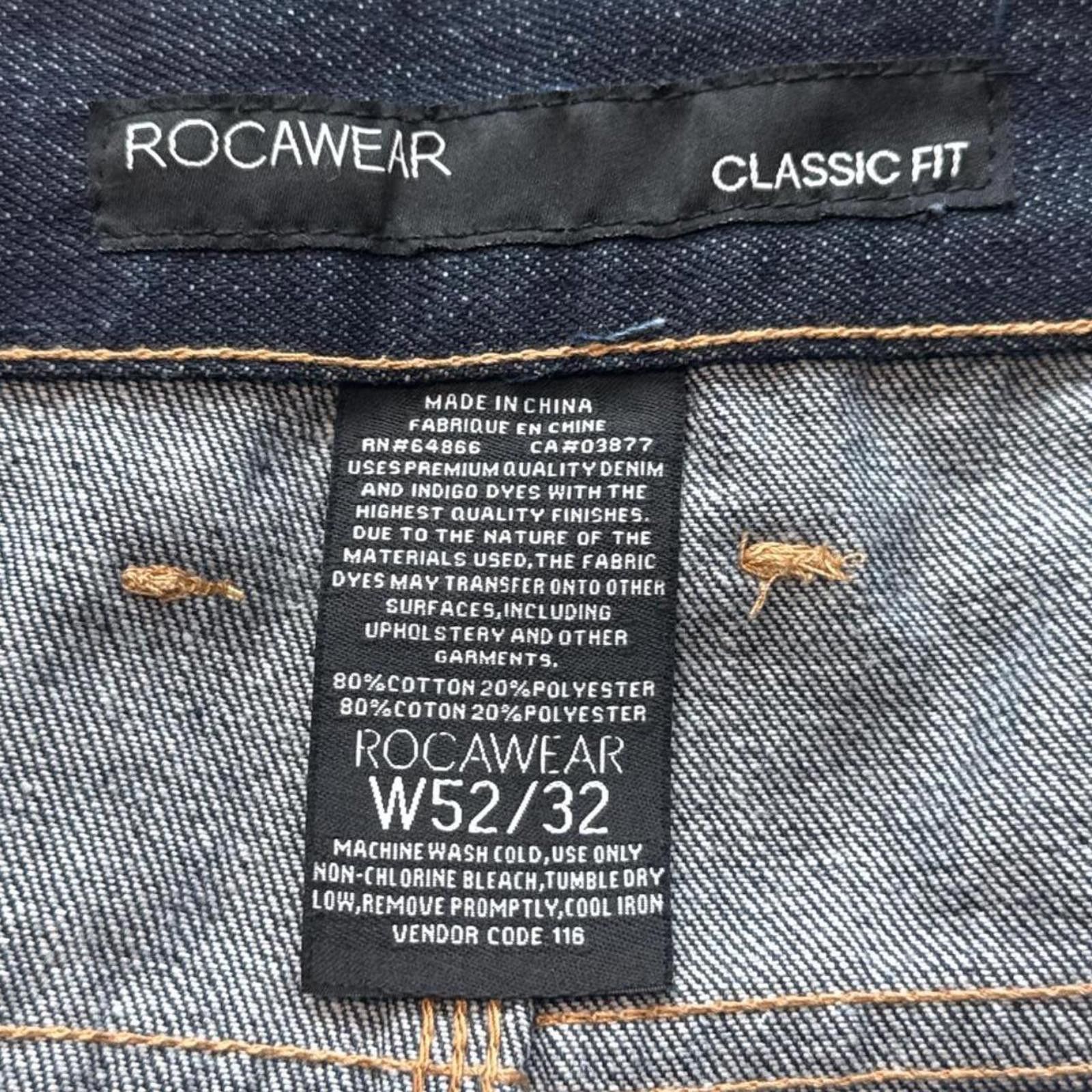 Rocawear Blue Rocawear Straight Leg Jeans With Unique Back Pocket Size US 44 / EU 60 - 6 Thumbnail
