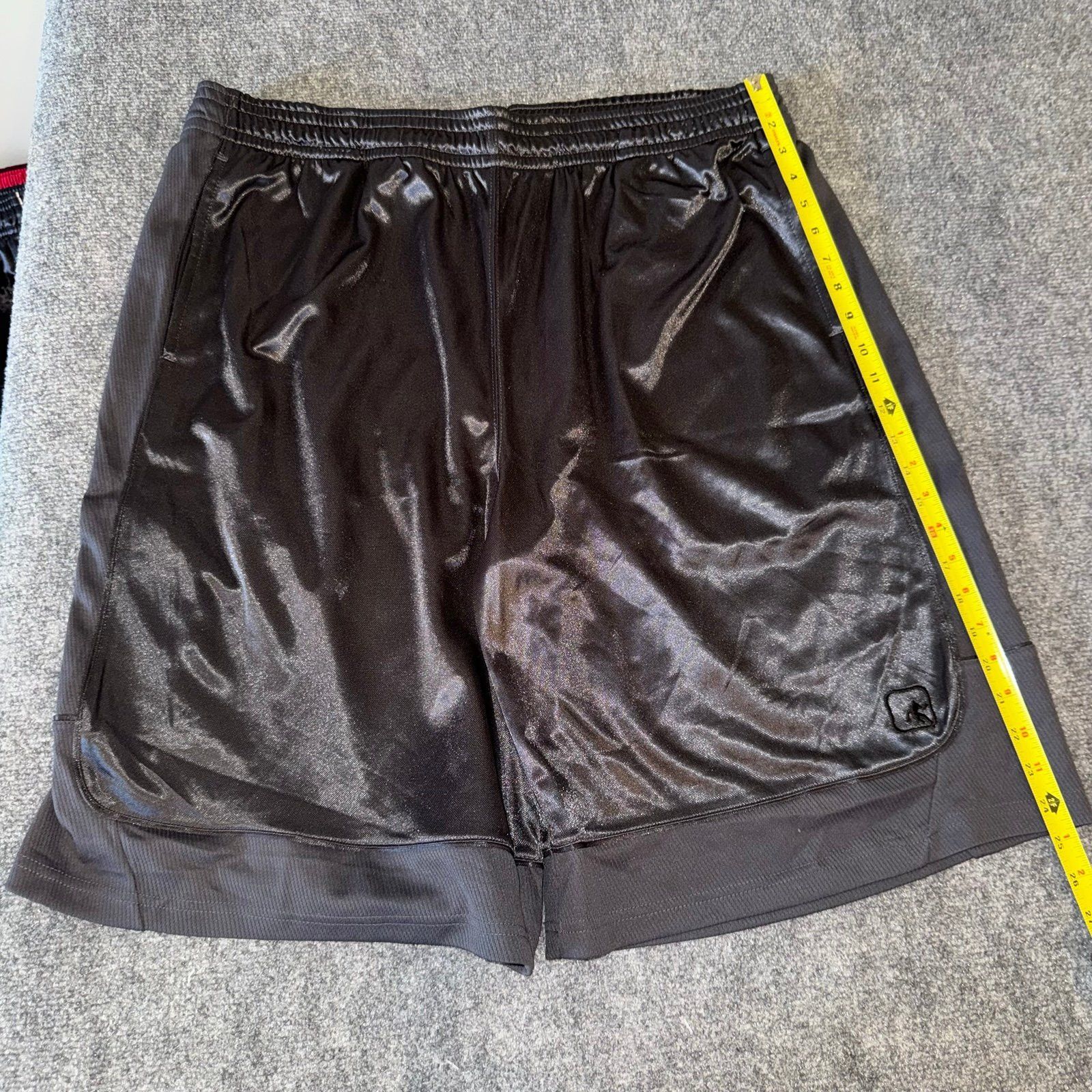 JW Anderson AND1 Dark Gray Dazzle Baggy Hoop Shorts Mens 2XL Rare Size US 40 / EU 56 - 5 Thumbnail
