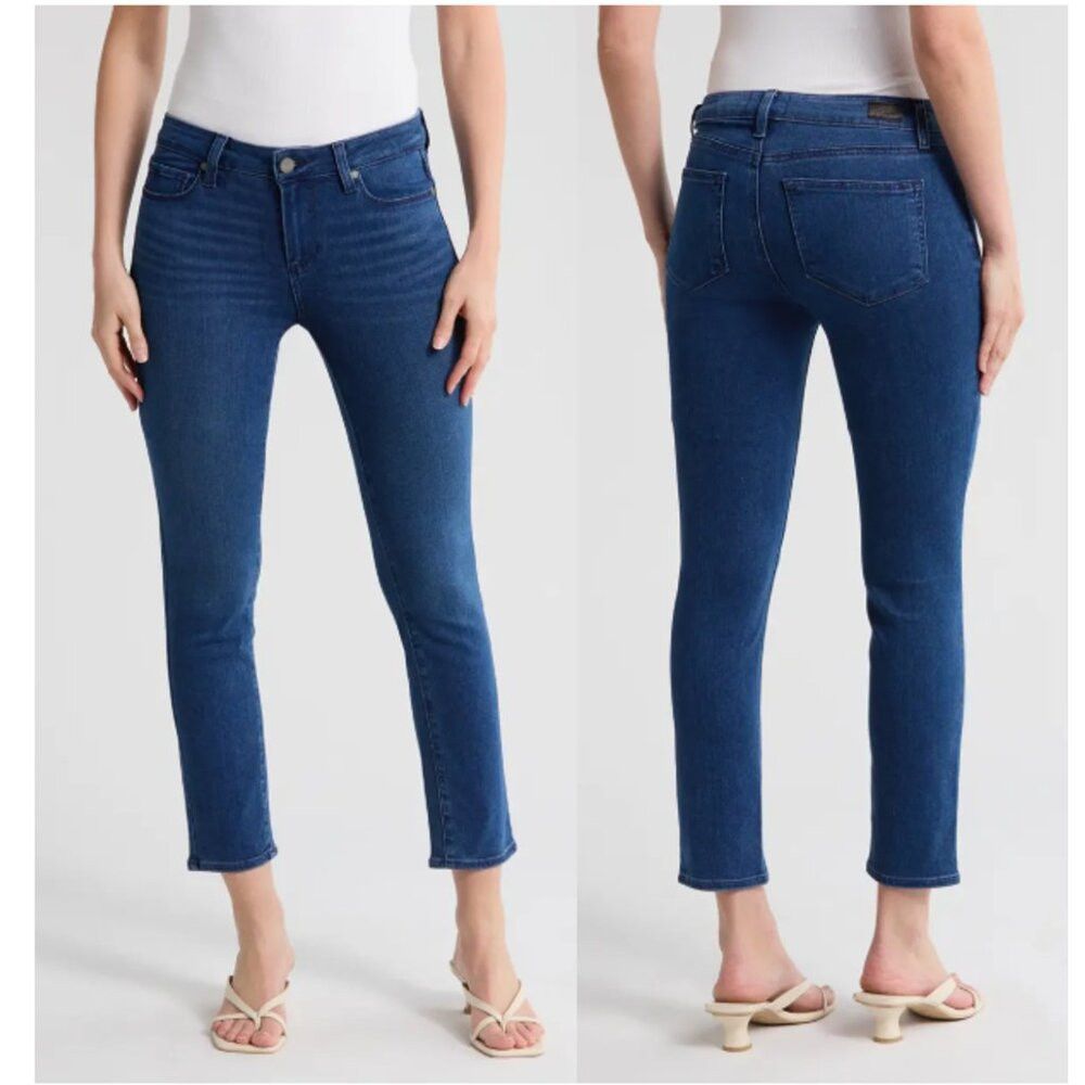 Paige NWT New Paige Kylie Cropped Skinny Lubina Jean Size 25 Size 25" / US 0 / IT 36 - 1 Thumbnail