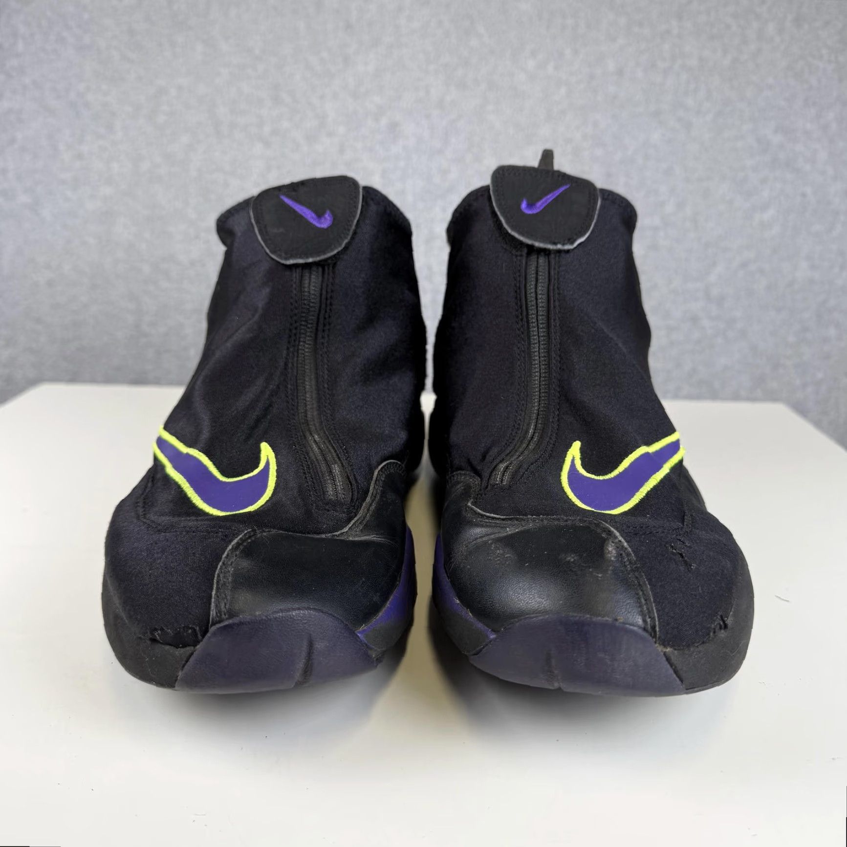 Nike VINTAGE Nike Air Zoom Flight 98 THE GLOVE Sneakers Men 10.5 Black Lakers 2013 616772 003 MAX FORCE 180 1 90 Size ONE SIZE - 2 Thumbnail