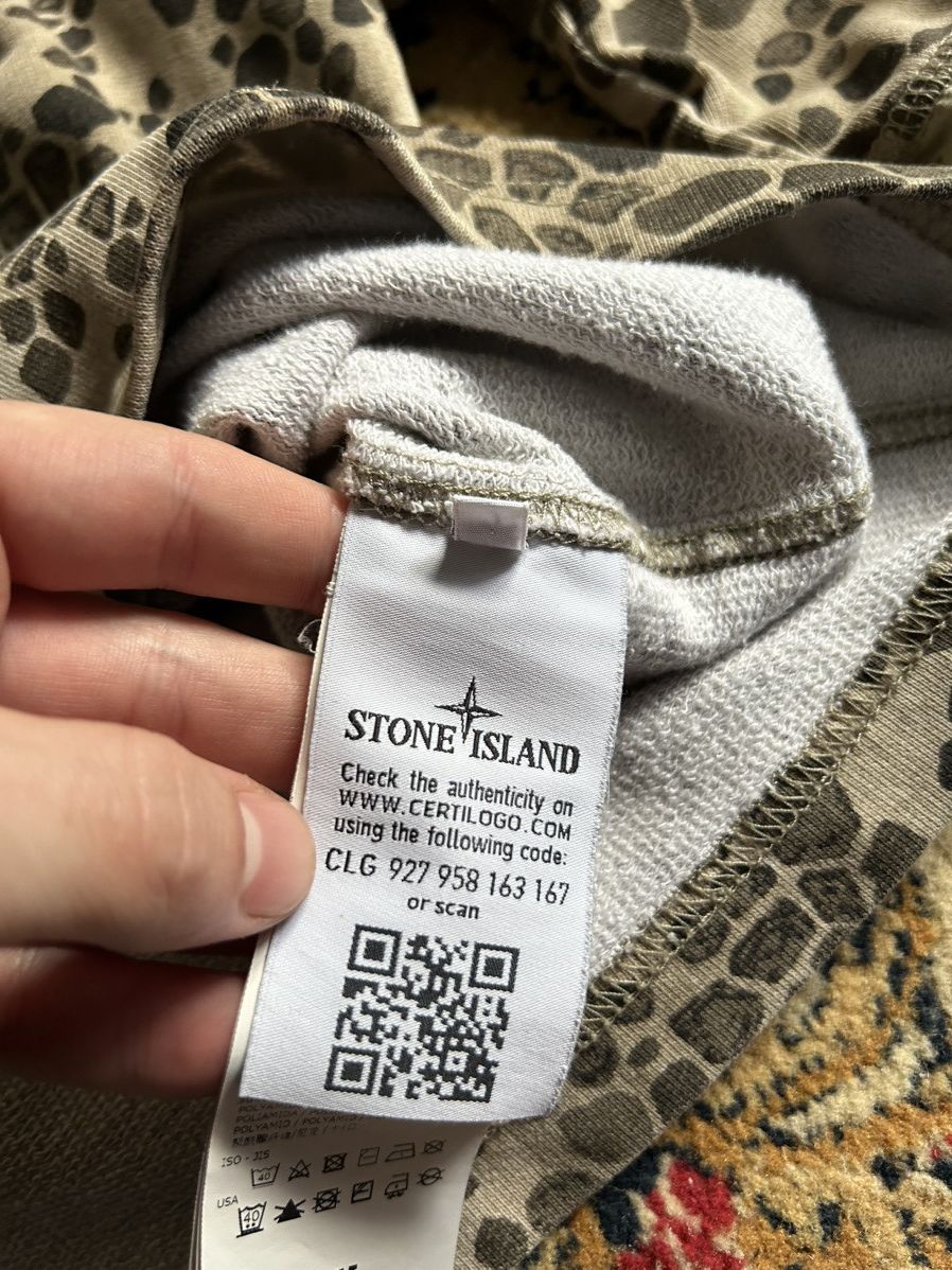 Stone Island Stone Island Alligator Camo Longsleeve Size US M / EU 48-50 / 2 - 9 Thumbnail