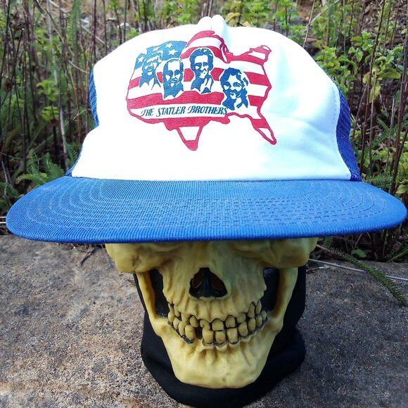 Vintage Vintage The Statler Brothers Snap Back Trucker Hat Cap Size ONE SIZE - 1 Thumbnail