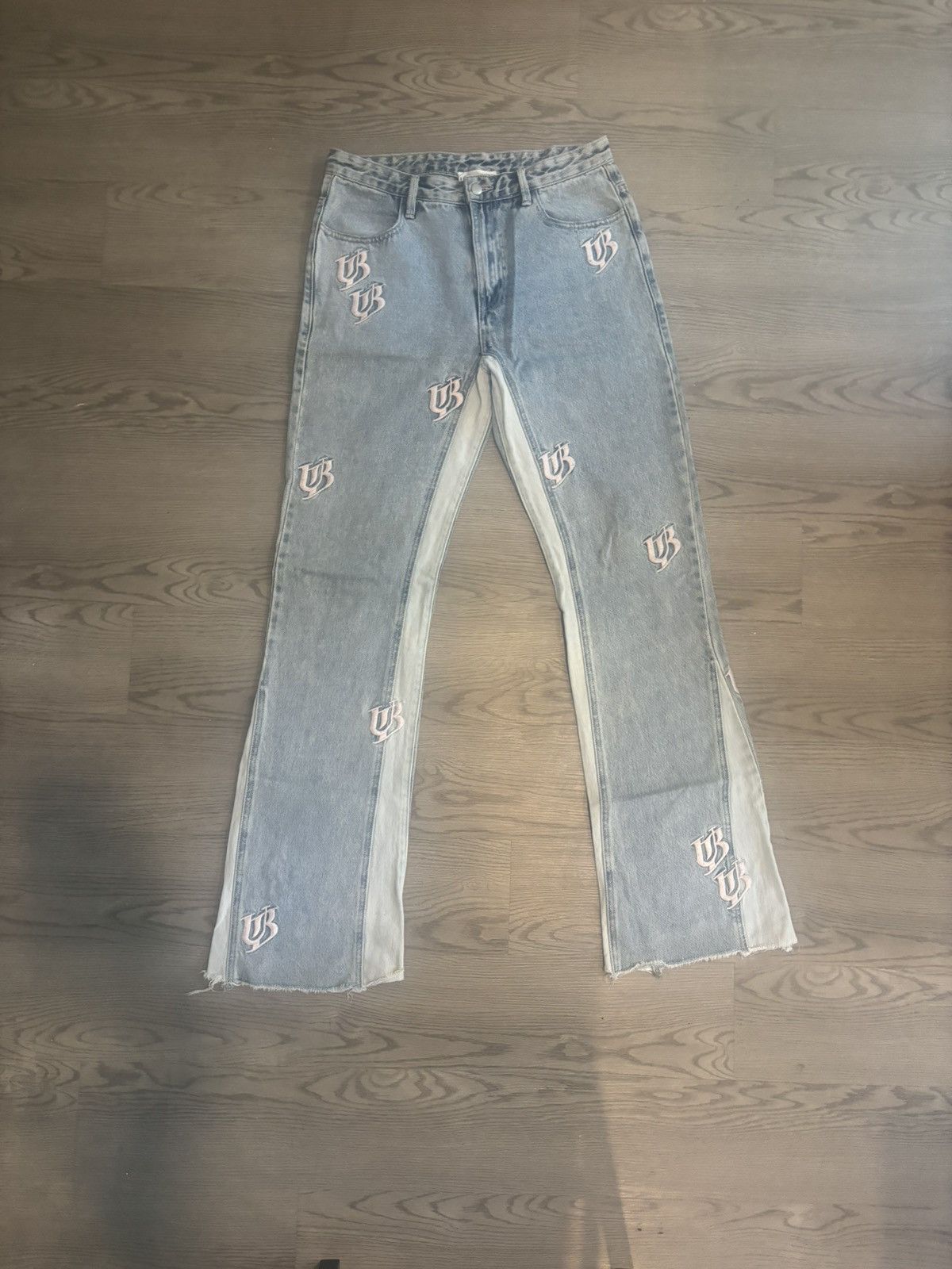 Other Unseen Being Denim Flare UB Jeans Size US 32 / EU 48 - 1 Thumbnail