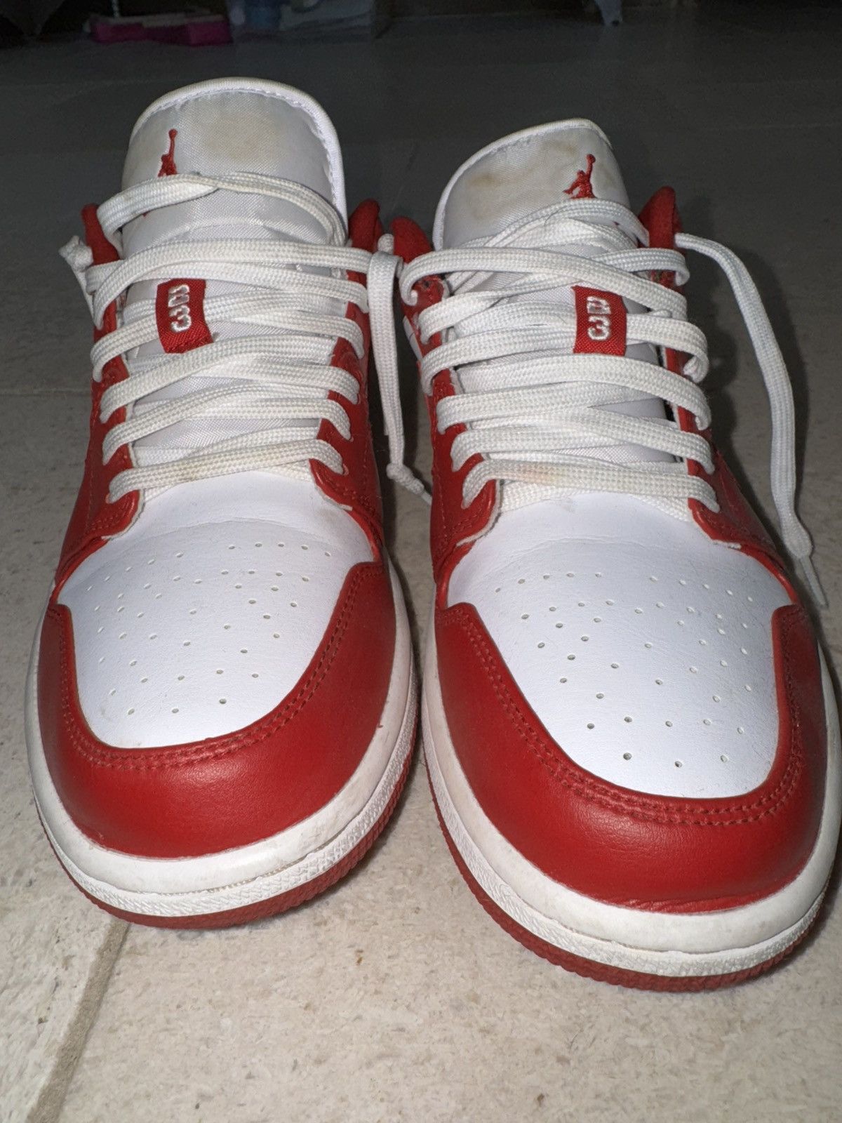 Nike Jordan 1’s low gym red Size US 9 / EU 42 - 8 Thumbnail