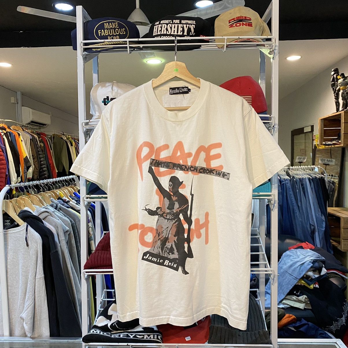 Seditionaries JAMIE REID x SEX PISTOLS T Shirt Peace Is Tough Tee | Grailed