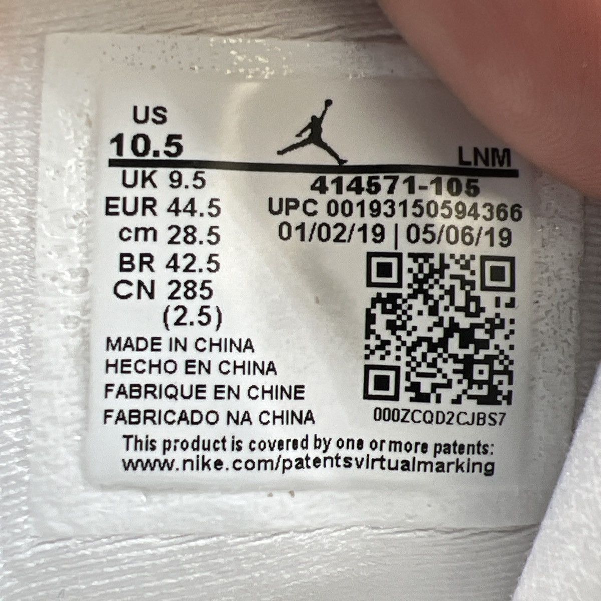 Jordan Brand Air Jordan 13 lakers Size US 10.5 / EU 43-44 - 9 Thumbnail