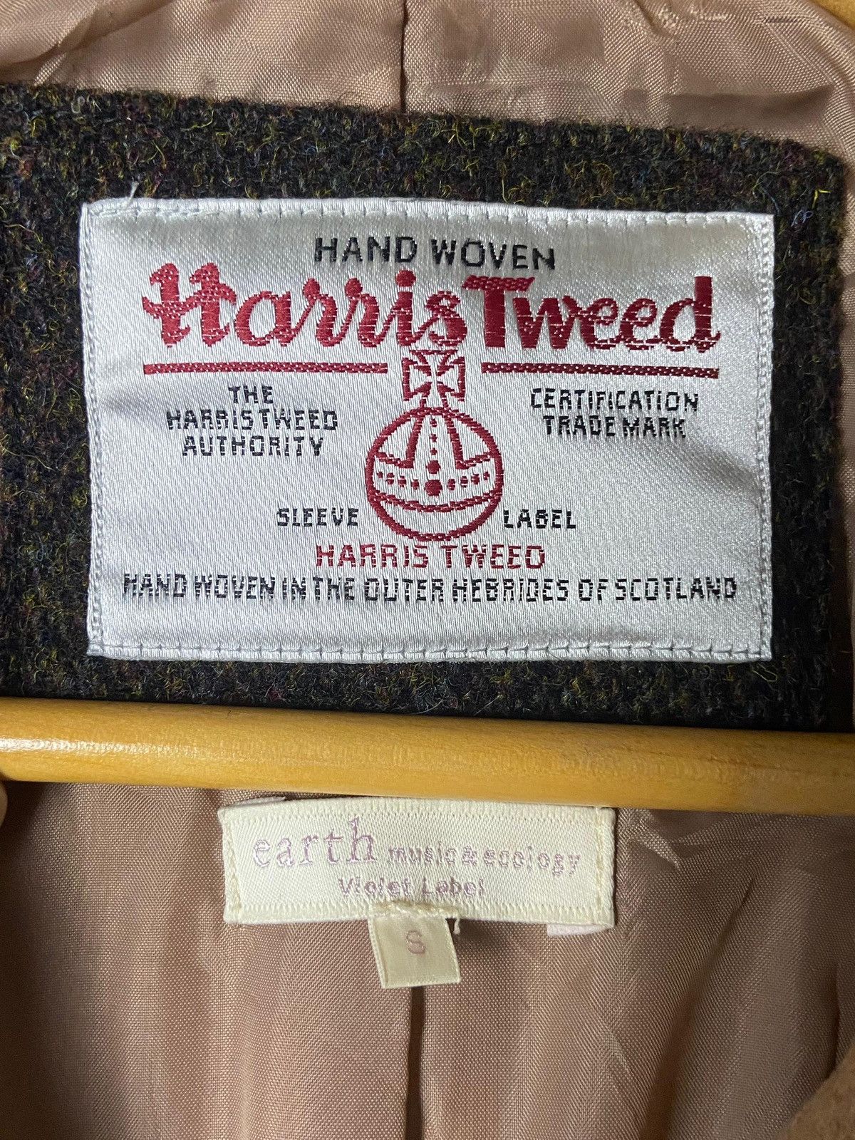 Harris Tweed Harris Tweed x Earth Music & Ecology Wool Coat (145) Size US S / EU 44-46 / 1 - 6 Thumbnail