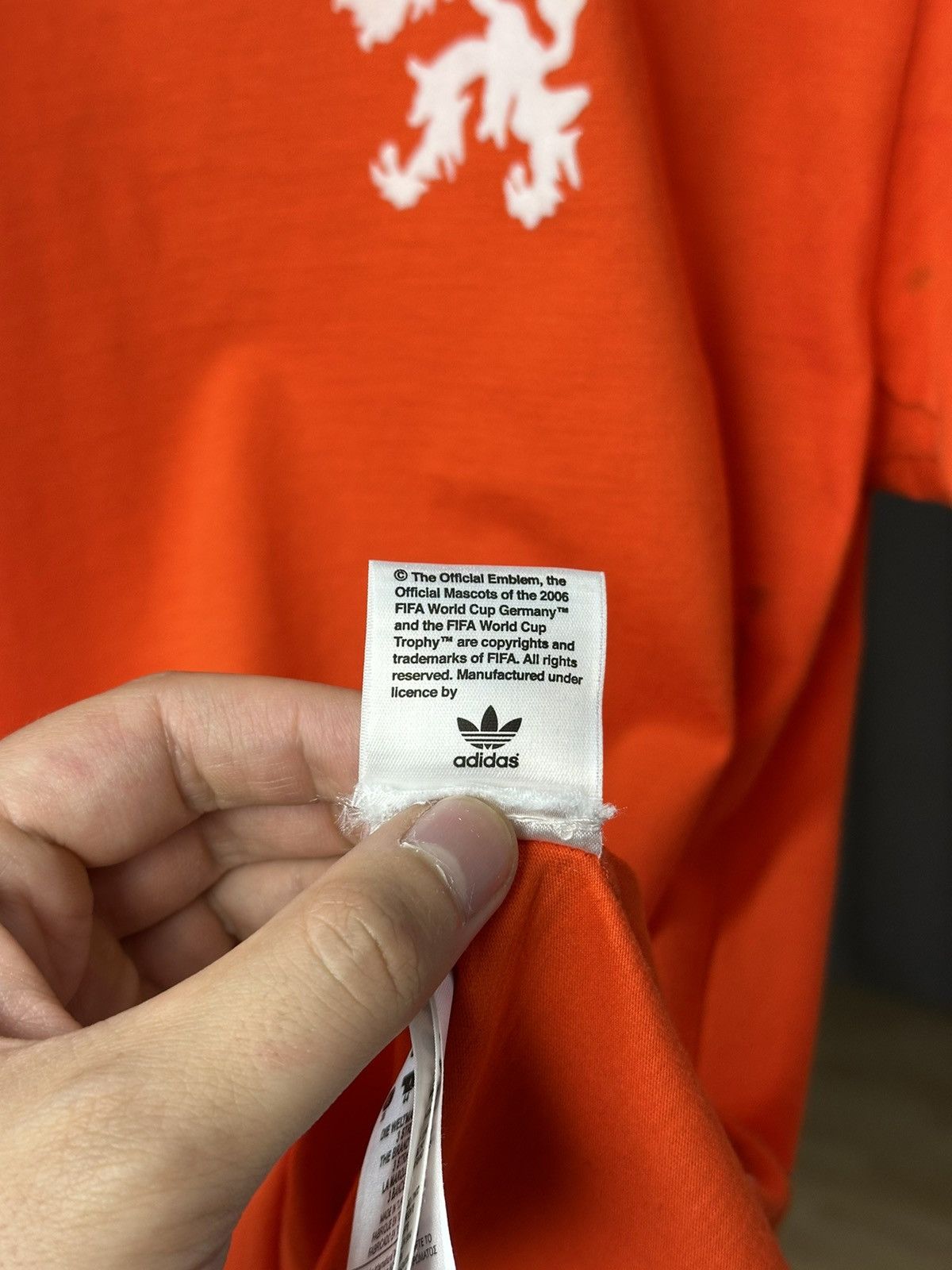 Vintage Vintage Adidas Netherlands 1982/83 Jersey Blokecore Rare Y2K Size US L / EU 52-54 / 3 - 8 Thumbnail