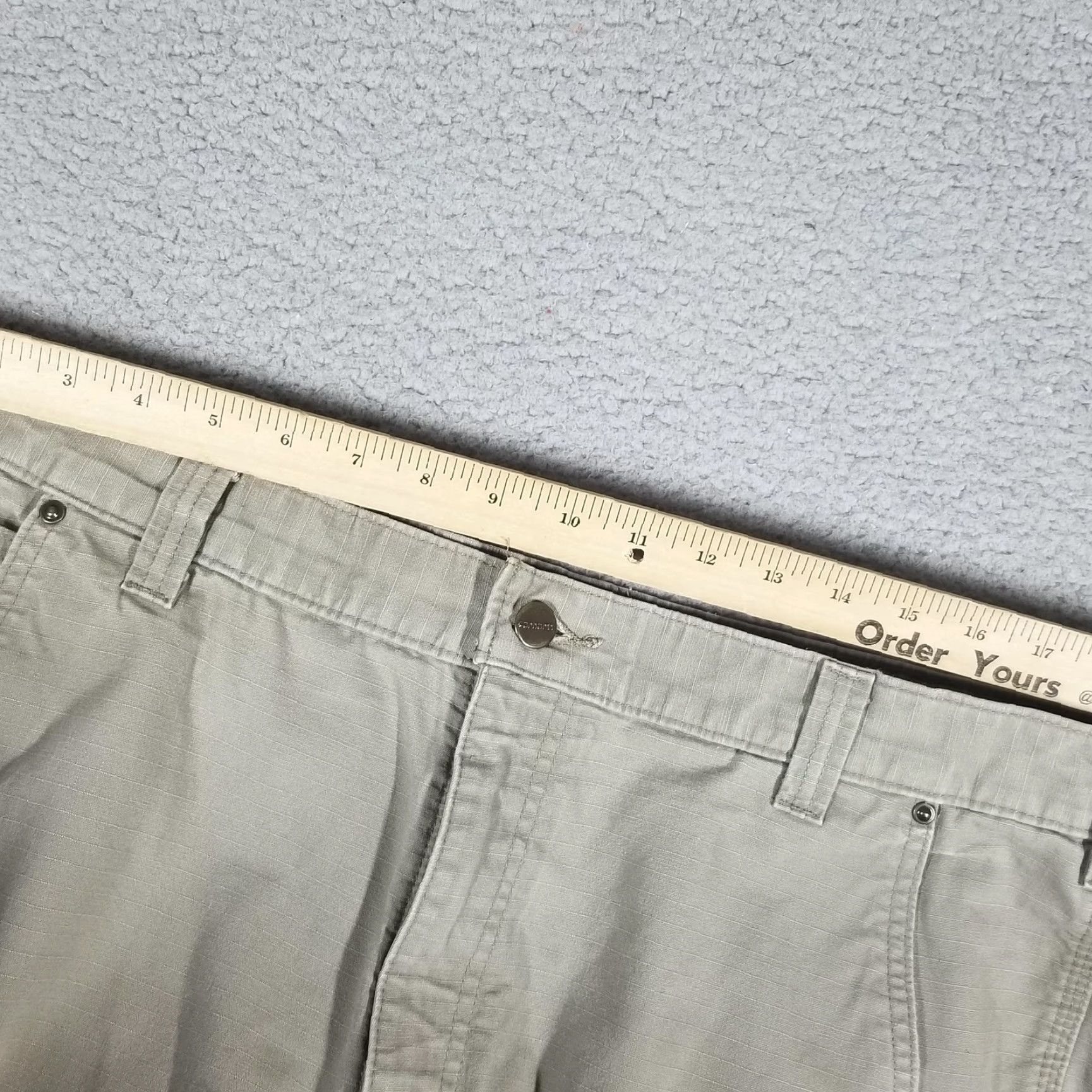 Carhartt Carhartt Men’s Relaxed Fit Ripstop Cargo Double Knee Pants Desert 38x34 B342 DES Size US 38 / EU 54 - 4 Thumbnail