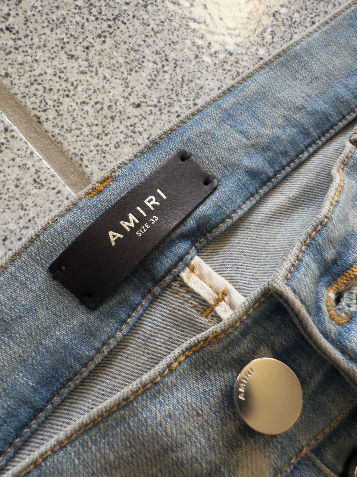 Amiri Amiri X Dubai exclusive bones jeans Size US 33 - 2 Thumbnail