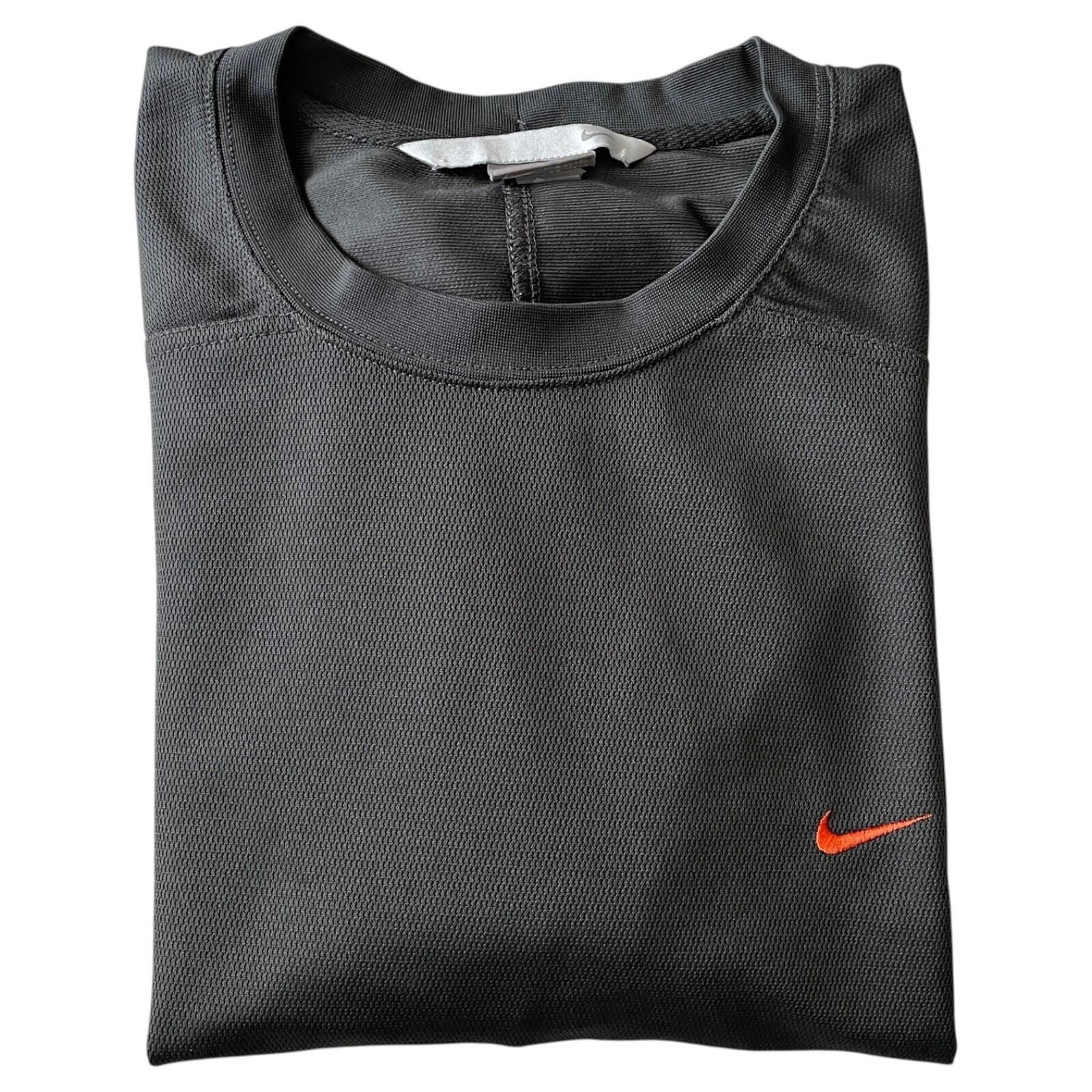 Nike Nike Dri-FIT Shirt XL Black Red Athletic Running Tee CLEAN Size US XL / EU 56 / 4 - 5 Thumbnail