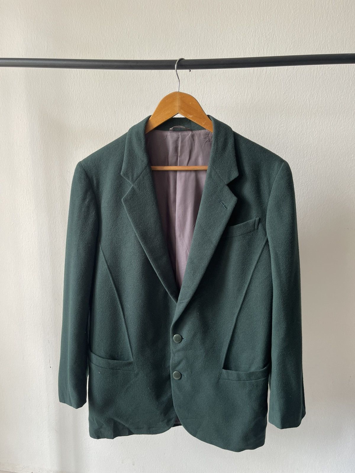 Thierry Mugler Thierry Mugler Blazer Wool Jacket Size US M / EU 48-50 / 2 - 2 Thumbnail