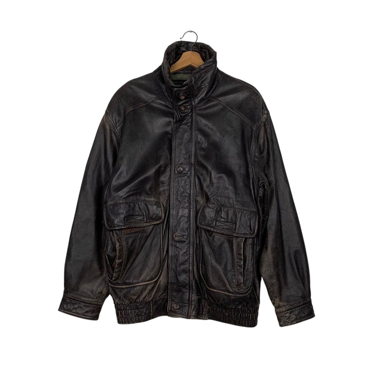Japanese Brand Japanese Brand JMR Leather Jacket Size US L / EU 52-54 / 3 - 1 Thumbnail