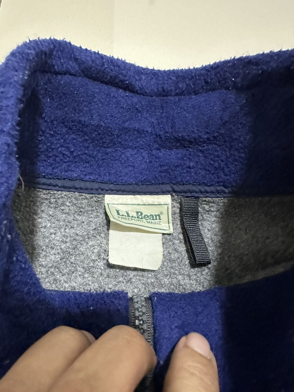 L.L. Bean Vintage 90’s L.L Bean Fleece Half Zipper Sweater Design Size US M / EU 48-50 / 2 - 3 Thumbnail