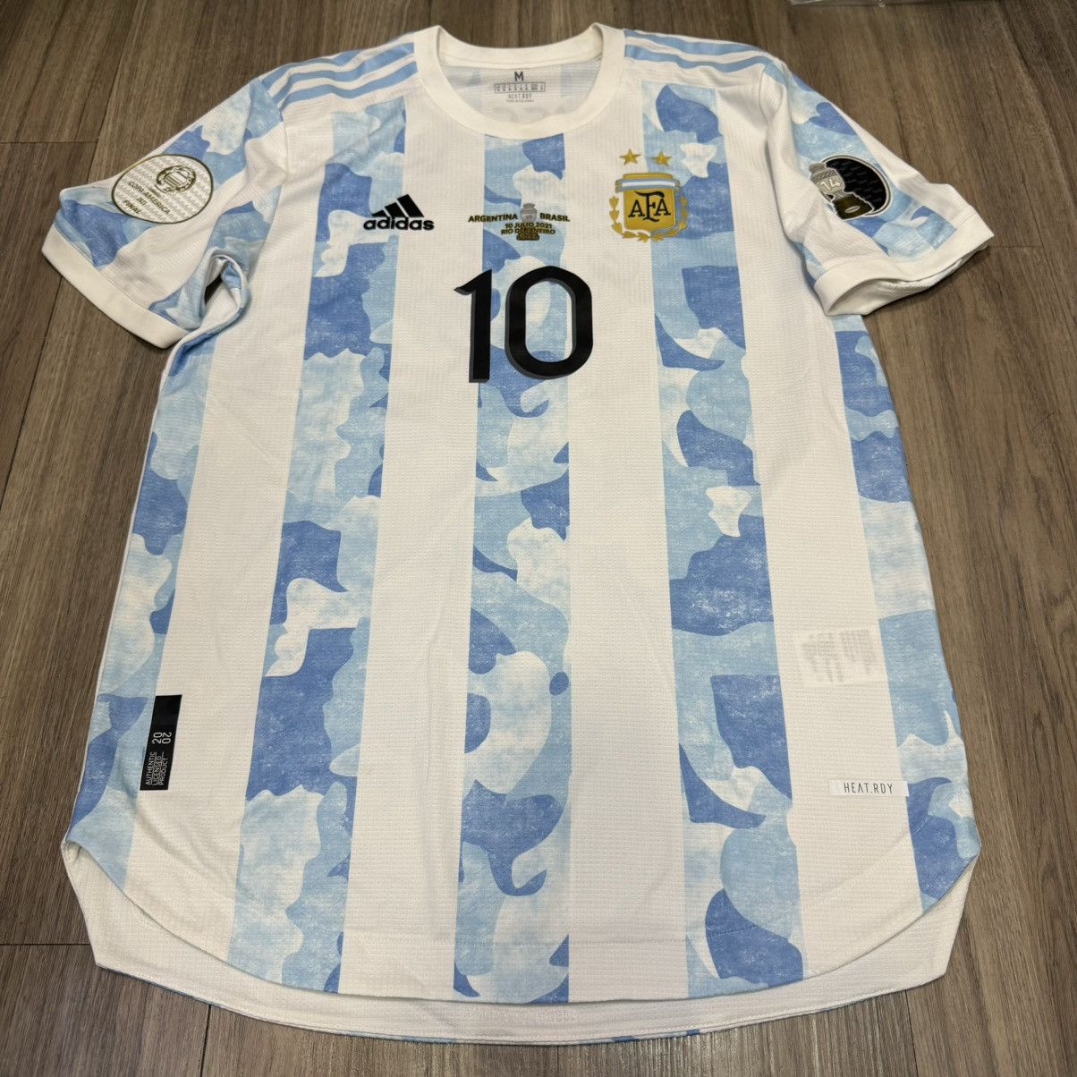 Argentina 2021 Copa America player issue Final #10 Messi