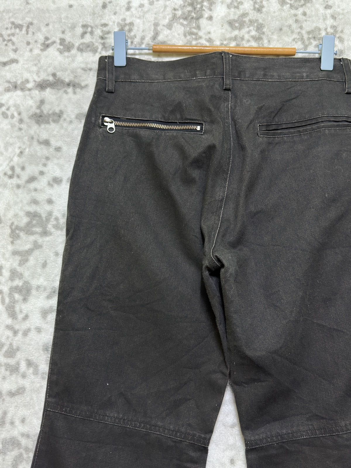 291295=Homme 291295=HOMME Asymmetric Zip Denim Pants Archive Japan Size US 29 - 9 Thumbnail