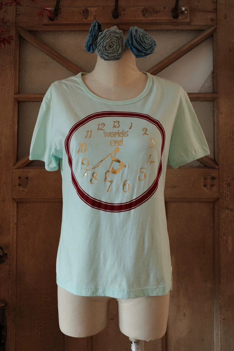 Vivienne Westwood Vivienne Westwood 90s Clock Print T-Shirt - dmc Size US S / EU 44-46 / 1 - 1 Thumbnail