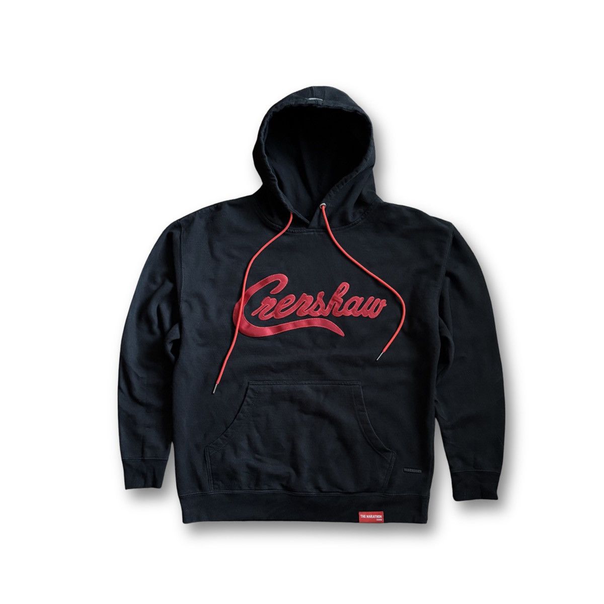 Crenshaw Men’s Mens Large Hoodie Red Logo Black