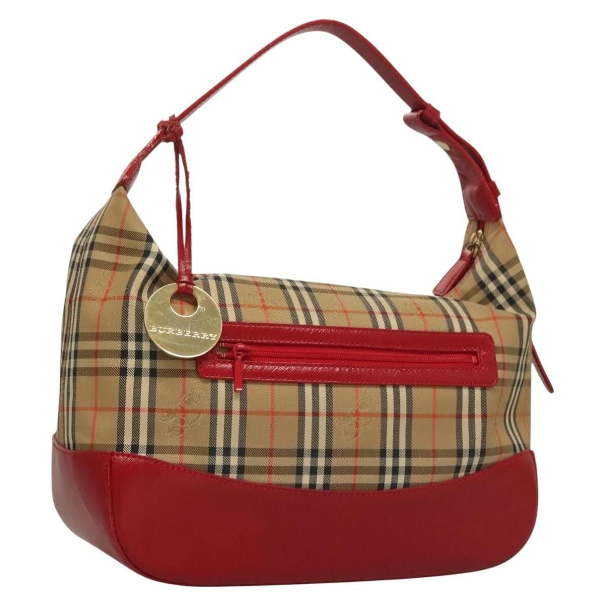 Burberry Nova Check Handbag Nova Check Canvas and leather