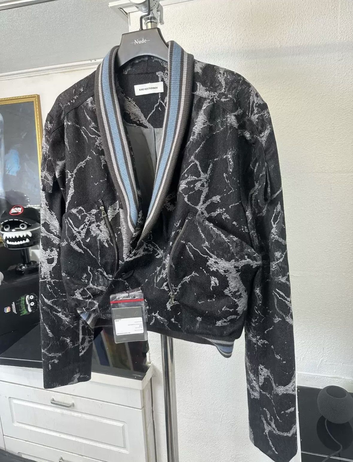 Kiko Kostadinov Kiko kostadinov marble suit Size 48R - 2 Thumbnail