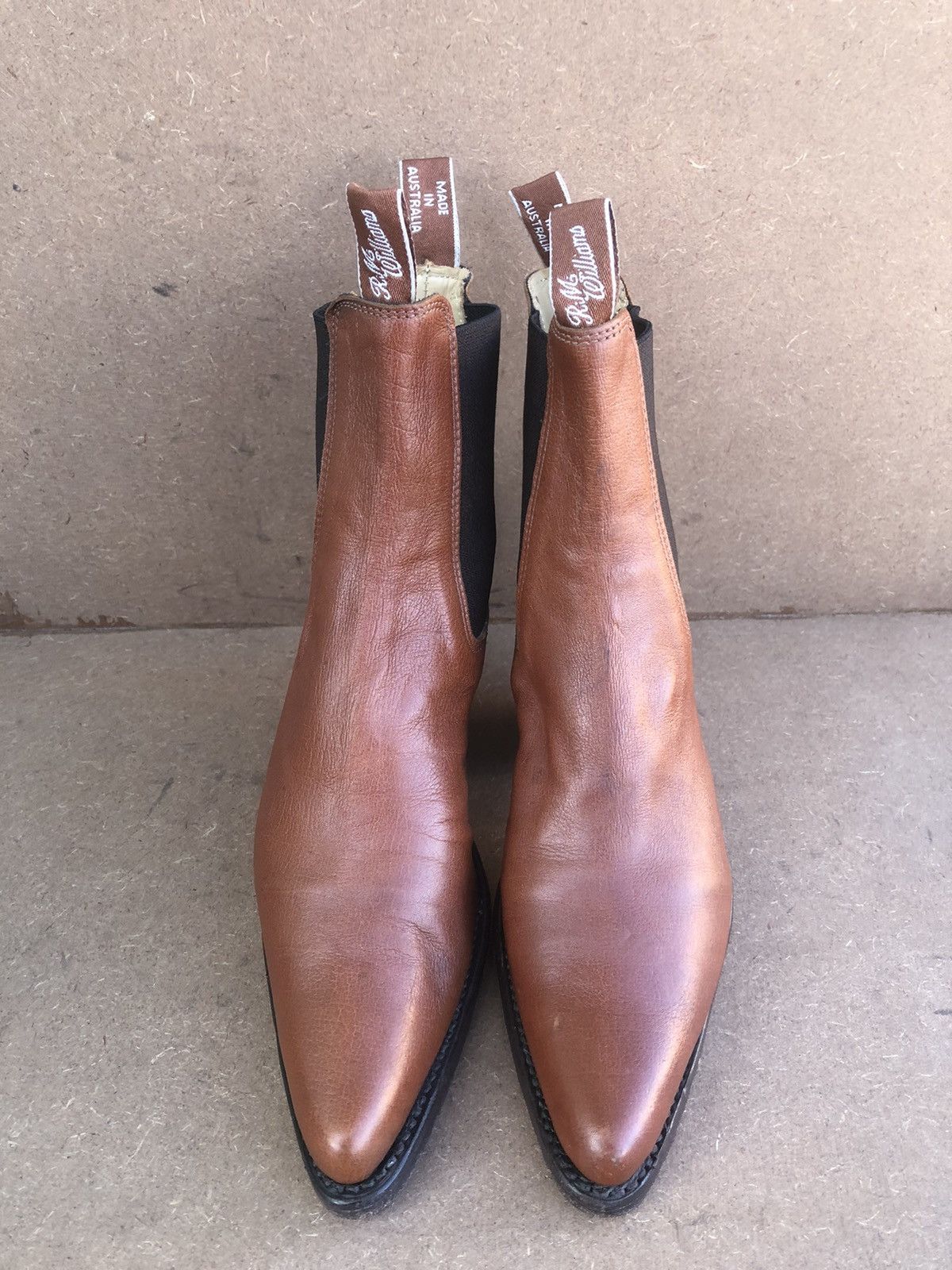 R.M. Williams R.M William’s Brown Leather Women’s Chelsea Boot Size 7 Size US 9.5 / IT 39.5 - 3 Thumbnail