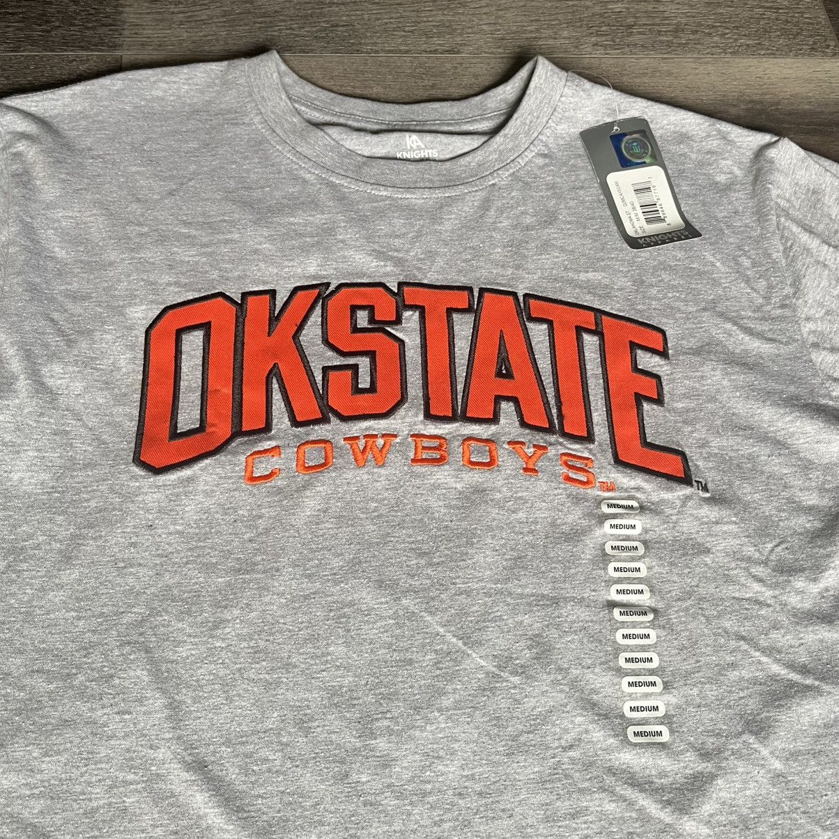 Vintage New Vintage Oklahoma State University OSU Embroidered Tee Size US M / EU 48-50 / 2 - 1 Thumbnail