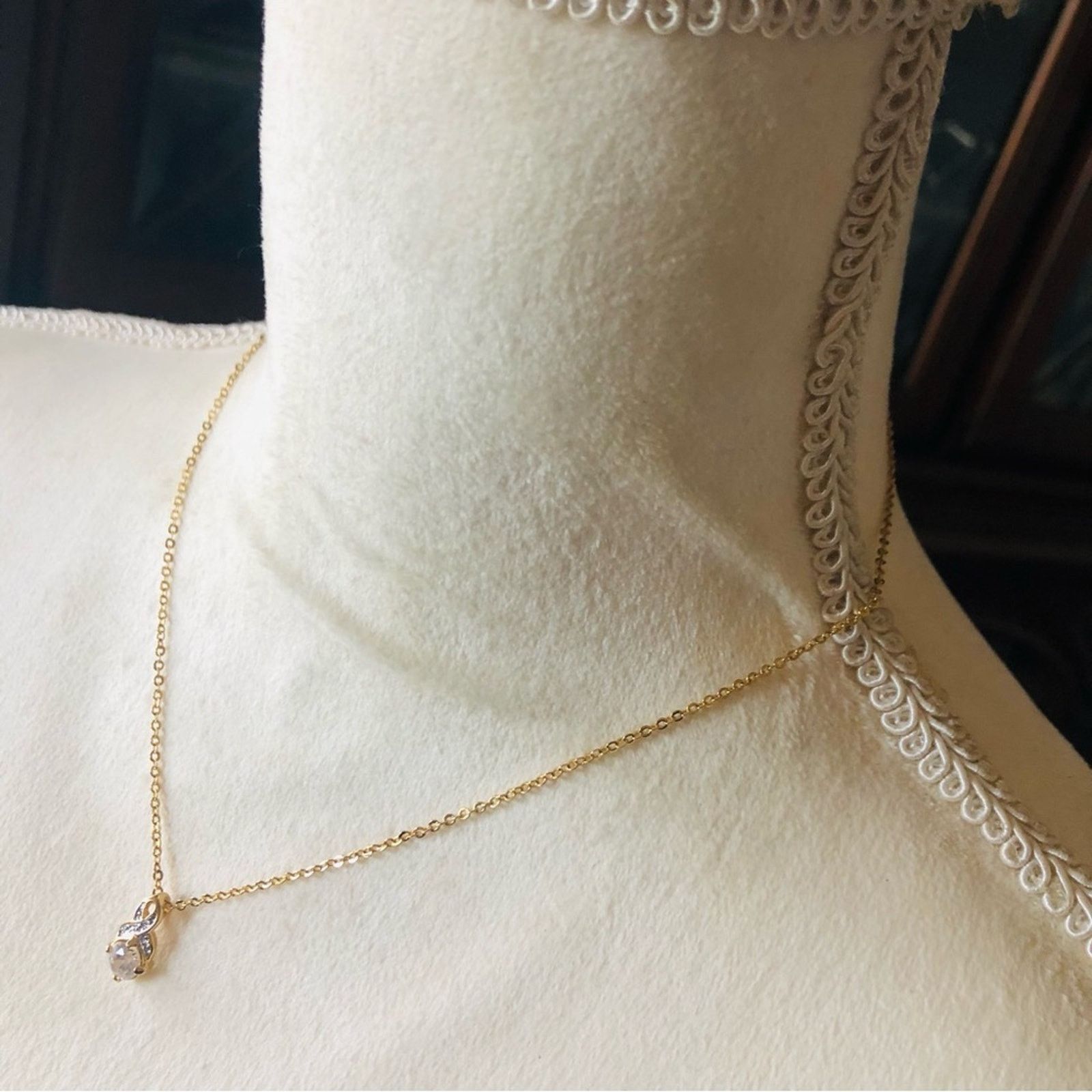 Vintage Vintage Lind 14kt gold simulated diamond jewelry set Size ONE SIZE - 7 Thumbnail