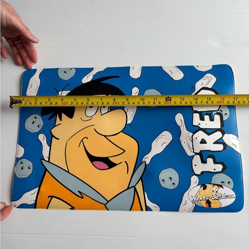 Designer Vintage The Flintstones Fred Flintstone Placemat - 1993 Size ONE SIZE - 2 Thumbnail
