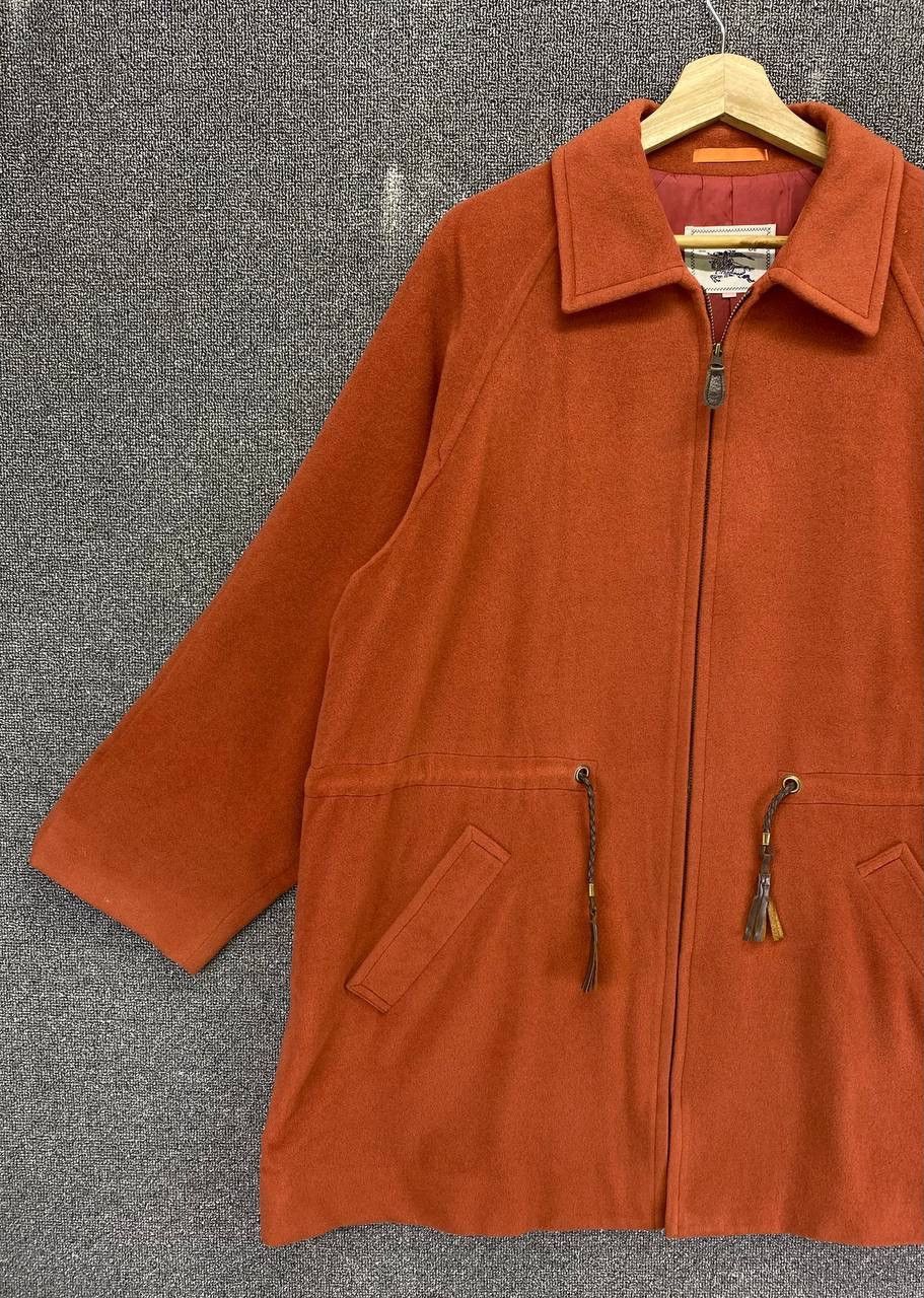 Burberry Vintage Burberry London Wool Long Jacket Size US L / EU 52-54 / 3 - 3 Thumbnail