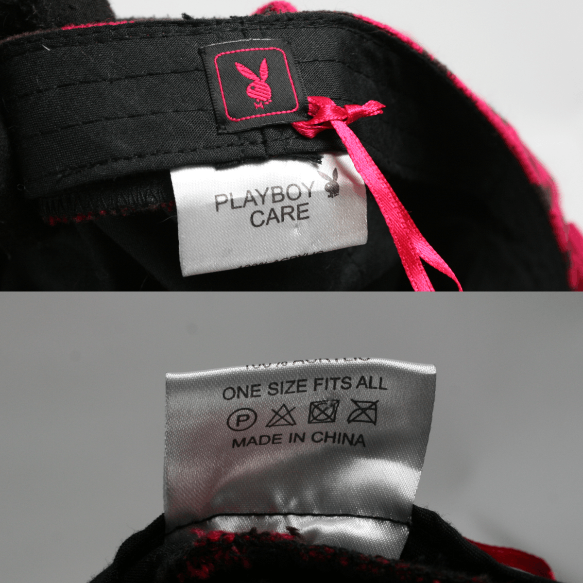 Playboy 00S Monogram Y2K Hat Vintage Size ONE SIZE - 7 Thumbnail