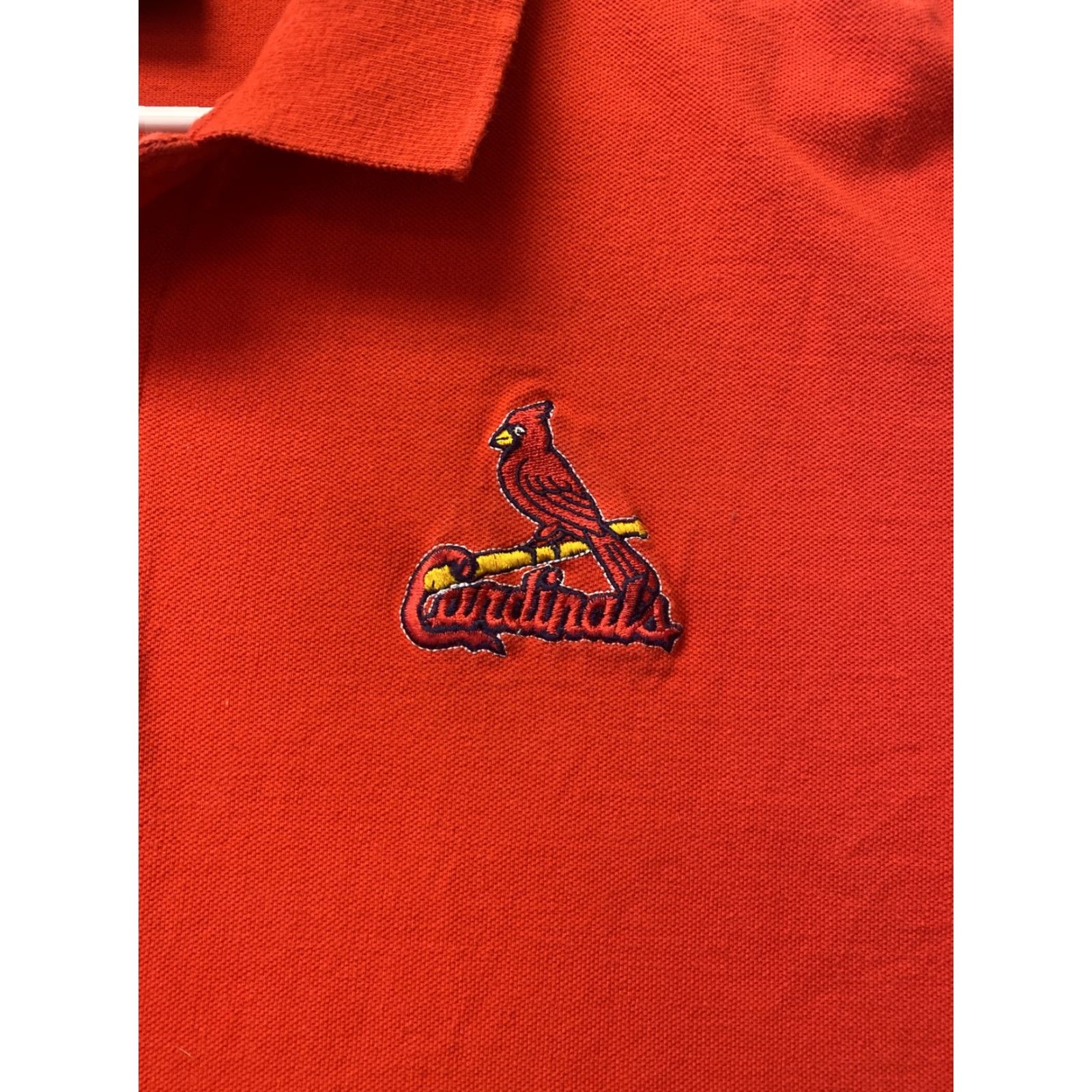 Vintage Vintage Polo Shirt Quail Hollow Button Up 2XL Red /112-14 Size US XXL / EU 58 / 5 - 2 Thumbnail