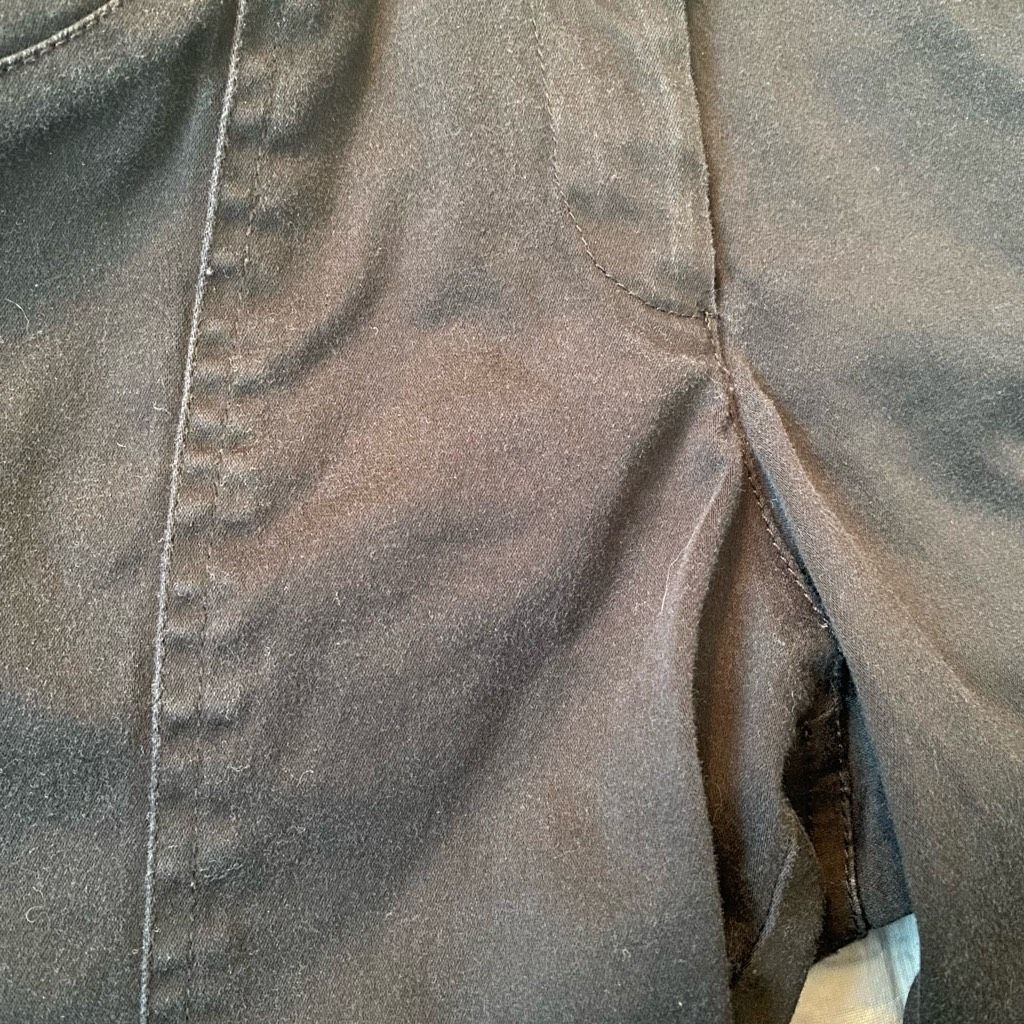 Other Cache women 8 cotton blend crop ankle pants black Size 30" / US 8 / IT 44 - 5 Thumbnail