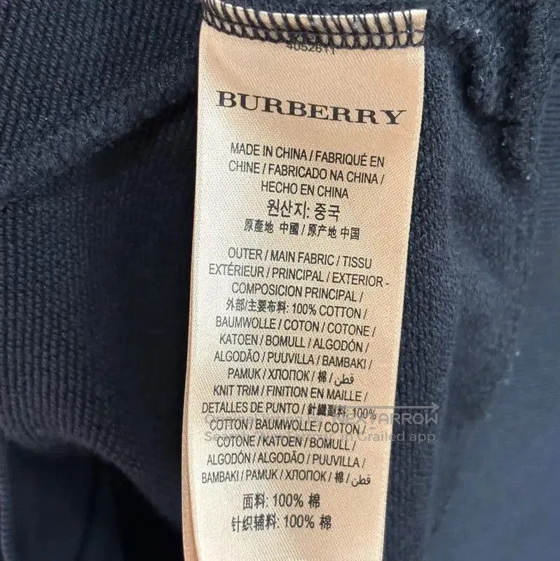 Burberry Burberry Black XXL Men's Sweatshirt with Artwork. Size US XXL / EU 58 / 5 - 5 Thumbnail