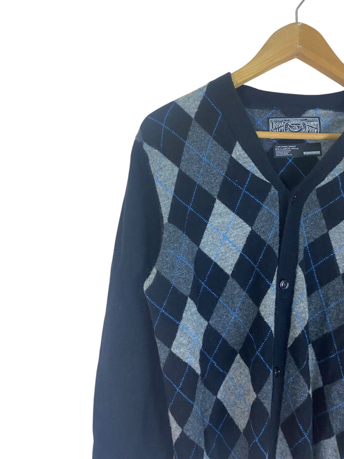 Neighborhood Neighborhood Diamond Button Ups Knitwear Size US XL / EU 56 / 4 - 3 Thumbnail