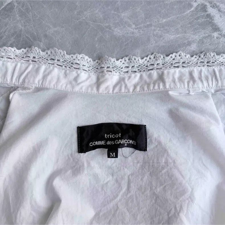 Comme des Garcons Comme Des Garcons Standing Collar Design Elegant Lace Edge Size M / US 6-8 / IT 42-44 - 8 Thumbnail