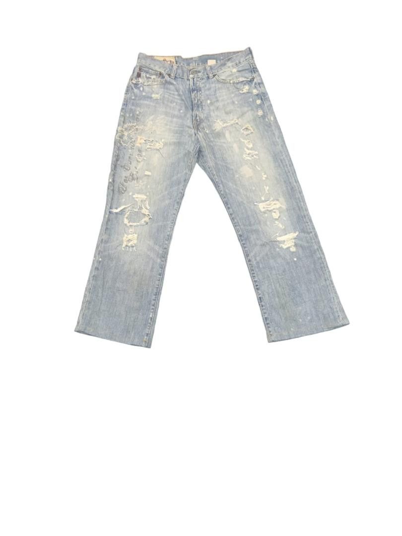 Abercrombie & Fitch 💥BEST OFFER💥VINTAGE ABERCROMBIE & FITCH DISTRESSED DENIM Size US 32 / EU 48 - 1 Thumbnail