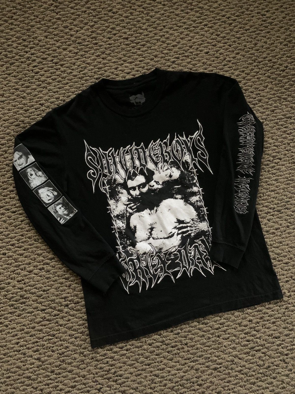 G59 Records RARE G59 SUICIDEBOYS GreyDay 2019 Black Long Sleeve Size M Size US L / EU 52-54 / 3 - 1 Thumbnail