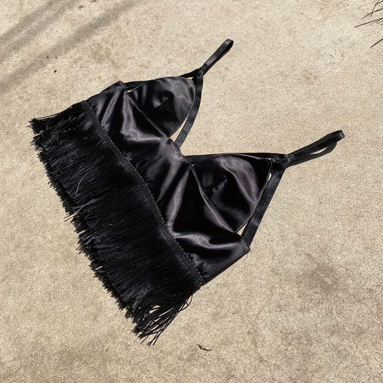 Other Sexy fringe top seduction brand Size L / US 10 / IT 46 - 3 Thumbnail