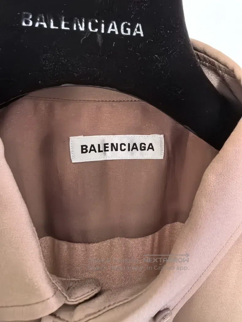 Balenciaga Balenciaga size 34 Letter Logo Shirt Size S / US 4 / IT 40 - 3 Thumbnail