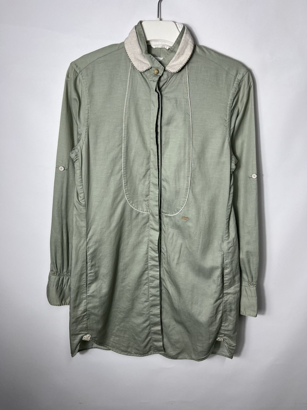 Vintage luxury designer Le Sarte Pettegole Shirt Dress