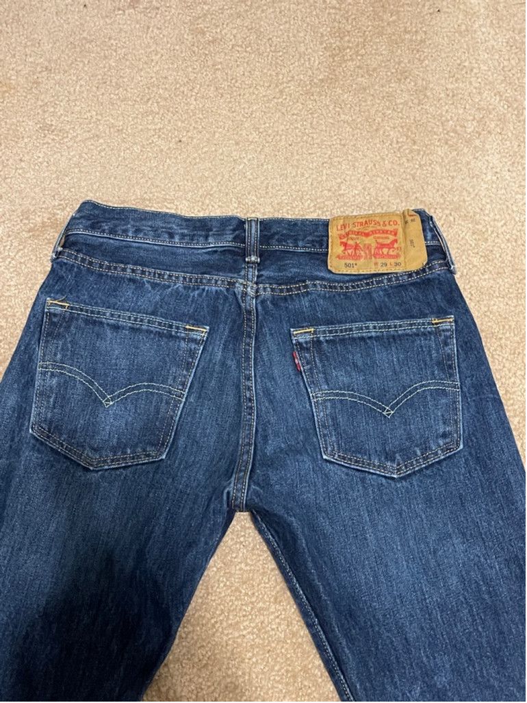 Levi's Men’s Levi 501 Jeans sz-29 Size US 29 - 1 Thumbnail