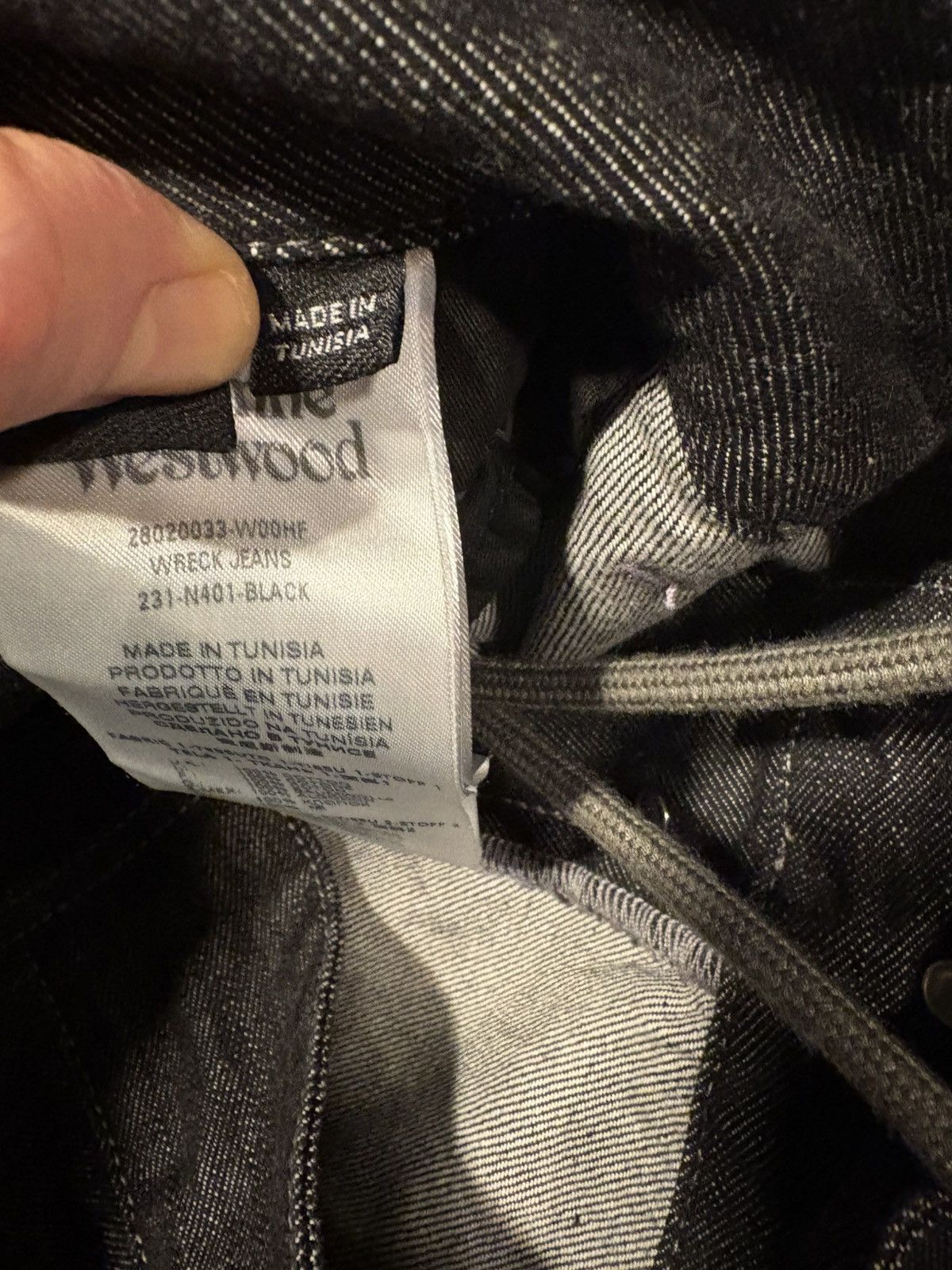 Vivienne Westwood Vivienne Westwood Wreck demin pants with shorts underneath. Size US 33 - 12 Thumbnail