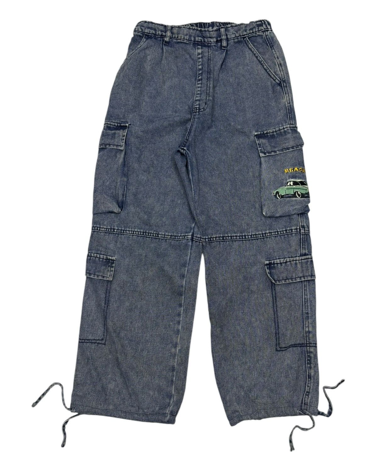 Hysteric Glamour 💥DOPE🔥Chip Clip Baggy Parachute Cargo Pants Jeans Size US 32 / EU 48 - 7 Thumbnail
