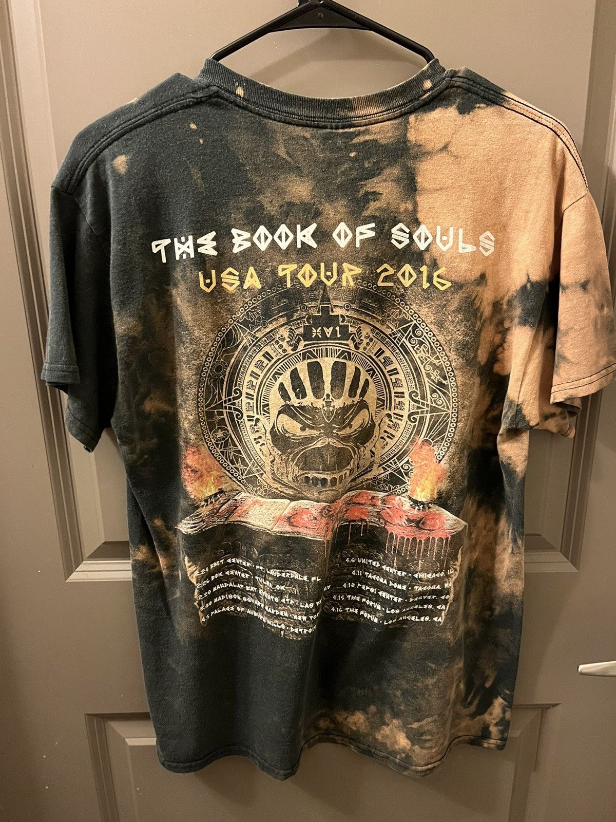 Band Tees × Gildan × Vintage Vintage Iron Maiden shirt Size US M / EU 48-50 / 2 - 2 Thumbnail
