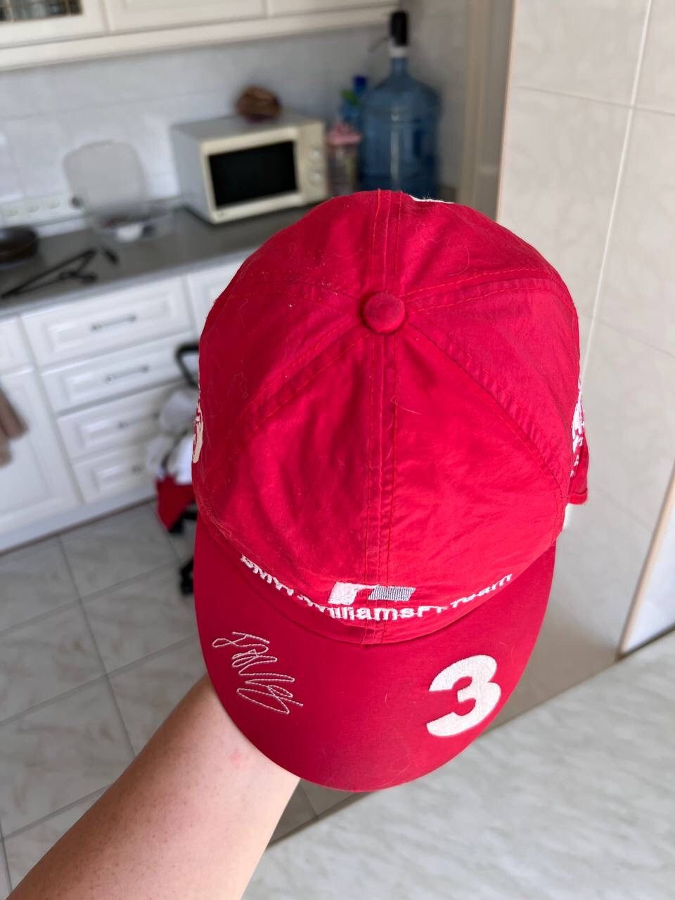 BMW × Formula 1 BMW WILLIAMS F1 CAP VINTAGE WINTER CAP FORMULA 1 HAT 2002 Size ONE SIZE - 5 Thumbnail