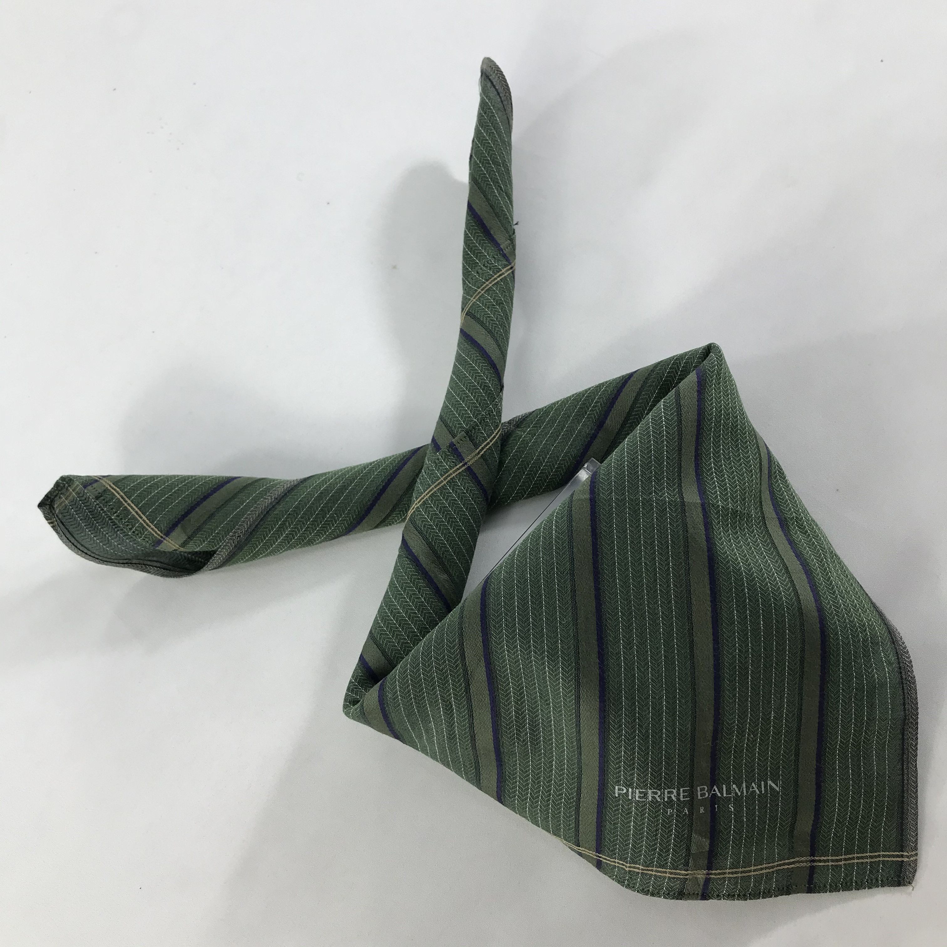 Pierre Balmain × Vintage Pierre Balmain Bandana / Handkerchief / Neckerchief - S1600 Size ONE SIZE - 4 Thumbnail