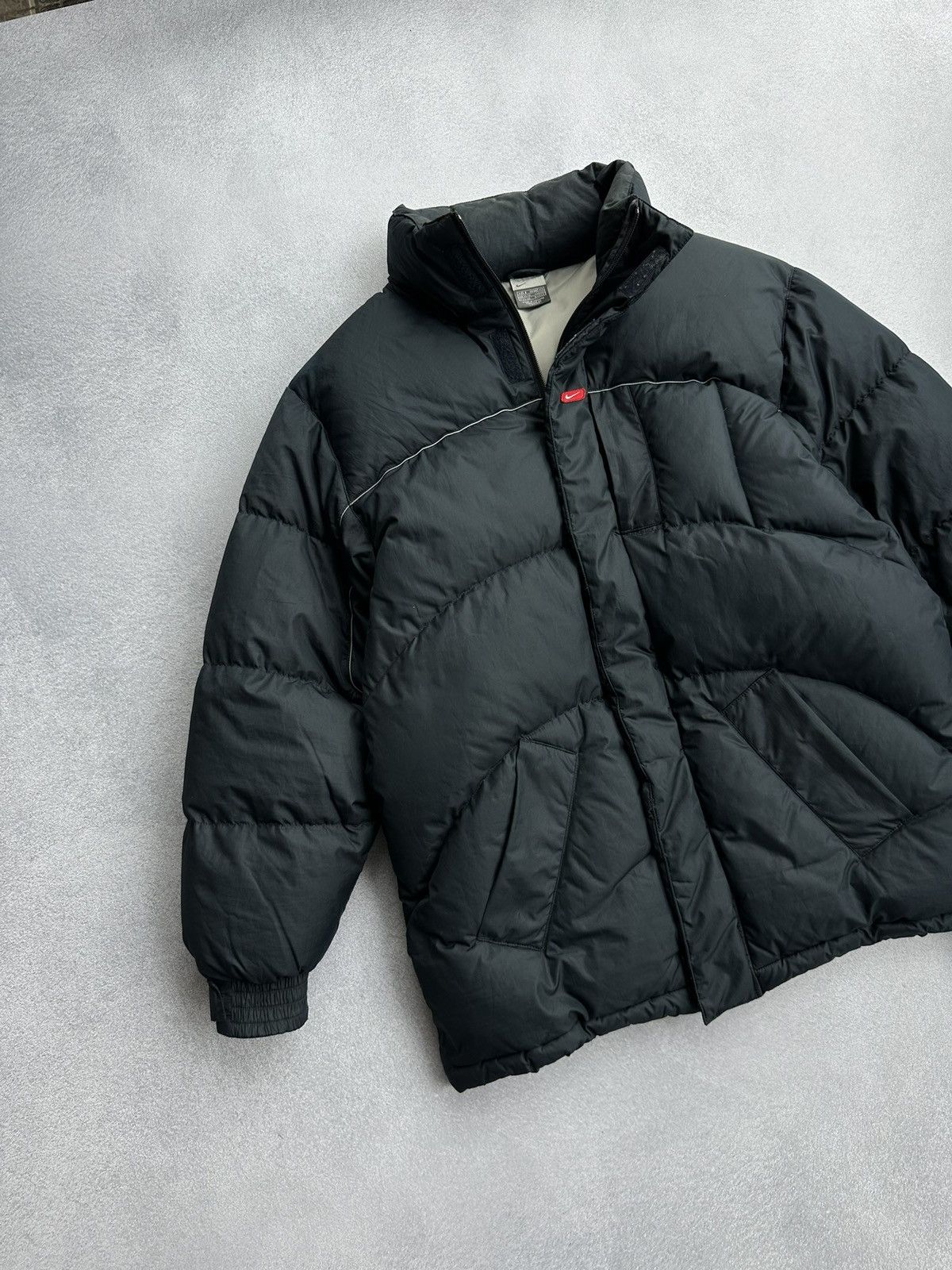 Nike × Vintage Vintage Nike Streetwear Y2K Puffer Jacket Size US S / EU 44-46 / 1 - 3 Thumbnail