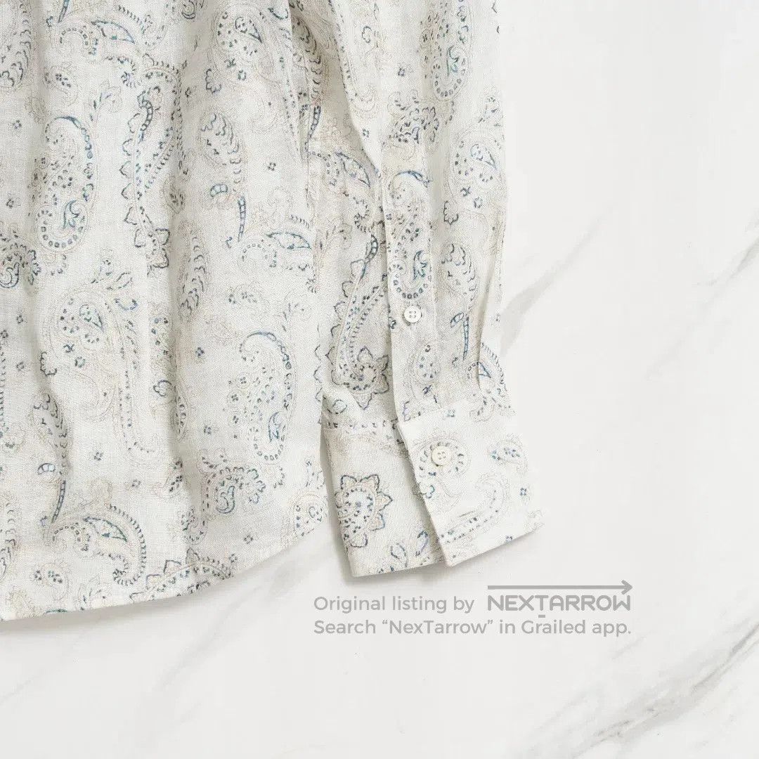Brunello Cucinelli Brunello Cucinelli Men's Floral Print Shirt. Size US M / EU 48-50 / 2 - 4 Thumbnail